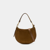 Sac Porté Épaule Oskan Soft Zip Gz - Isabel Marant - Cuir - Marron