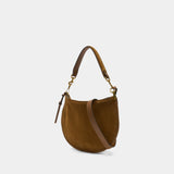 Sac Porté Épaule Oskan Soft Zip Gz - Isabel Marant - Cuir - Marron