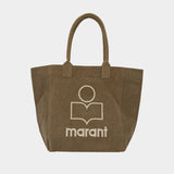 Cabas Yenky Gz - Isabel Marant - Coton - Kaki