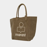 Cabas Yenky Gz - Isabel Marant - Coton - Kaki