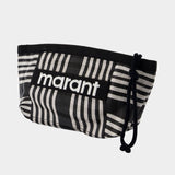 Pochette Powden Ge - Isabel Marant - Nylon - Noir
