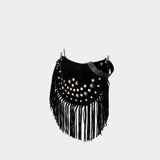 Sac À Bandoulière Kanao - Isabel Marant - Cuir - Noir