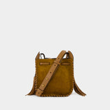 Sac À Bandoulière Mini Silao - Isabel Marant - Cuir - Rouge