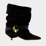 Bottes Edrika Gz - Isabel Marant - Cuir - Noir
