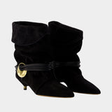 Bottes Edrika Gz - Isabel Marant - Cuir - Noir
