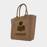 Cabas Yenky Gz - Isabel Marant - Coton - Kaki