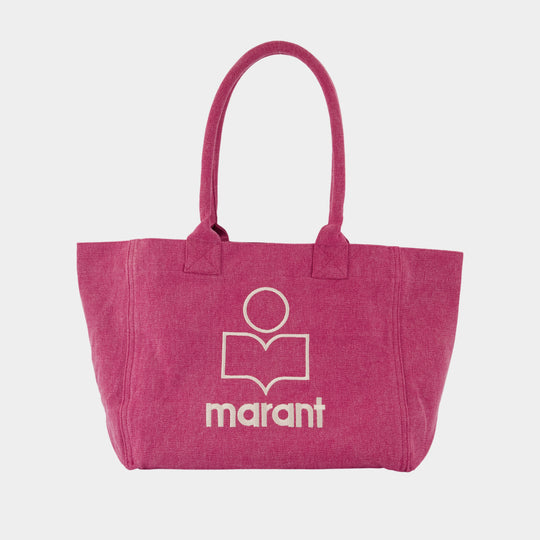 Cabas Yenky Zipped Gz - Isabel Marant - Coton - Rose