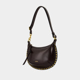 Sac Porté Épaule Oskan Moon Gb - Isabel Marant - Cuir - Marron