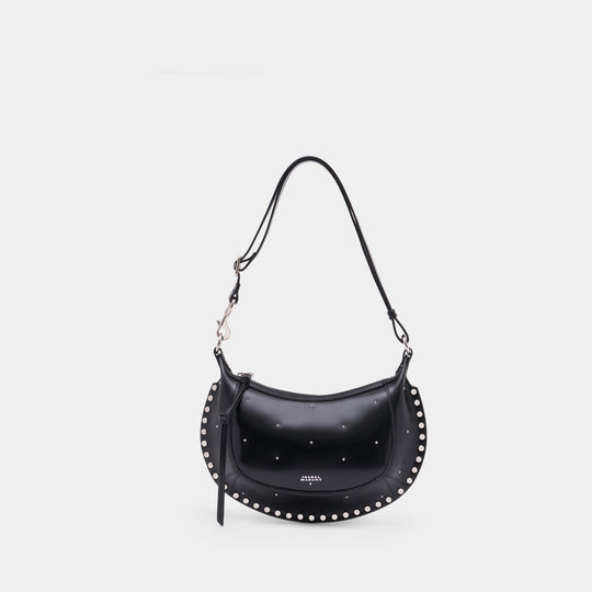 Sac À Bandoulière Oskan Moon Gd - Isabel Marant - Cuir - Noir