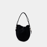 Sac Porté Épaule Oskan Gd - Isabel Marant - Cuir - Noir
