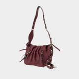 Sac À Bandoulière Bolton - Isabel Marant - Cuir - Bordeaux