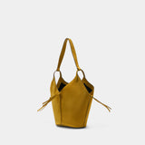 Cabas Tampa Ga - Isabel Marant - Cuir - Jaune