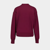 Sweatshirt Moby - Isabel Marant - Coton - Bordeaux