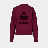 Sweatshirt Moby - Isabel Marant - Coton - Bordeaux