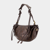 Sac À Bandoulière Maia Medium - Isabel Marant - Cuir - Marron