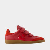Sneakers Beth - Isabel Marant - Cuir - Rouge
