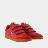 Sneakers Beth - Isabel Marant - Cuir - Rouge