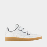 Sneakers Beth - Isabel Marant - Cuir - Argenté