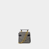 Sac À Bandoulière B-Buzz Mini 12 - Balmain - Cuir - Ivoire