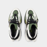 Sneakers Unicorn Low - Balmain - Cuir - Noir