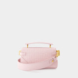 Sac À Bandoulière B-Buzz 19 - Balmain - Cuir - Rose Clair