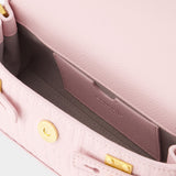 Sac À Bandoulière B-Buzz 19 - Balmain - Cuir - Rose Clair
