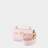 Sac À Bandoulière B-Buzz 19 - Balmain - Cuir - Rose Clair