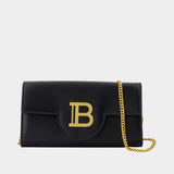 Wallet On Chain B-Buzz - Balmain - Cuir - Noir