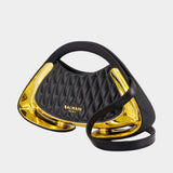 Sac À Bandoulière Jolie Madame Small - Balmain - Synthétique - Noir