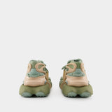 Sneakers Unicorn Low - Balmain - Cuir - Vert Olive