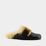 Sandales Anthem - Balmain - Cuir - Noir