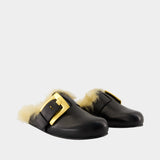 Sandales Anthem - Balmain - Cuir - Noir