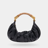 Sac À Main Ebene Medium - Balmain - Cuir - Noir