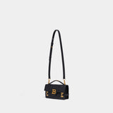 Sac Porté Épaule B-Buzz 24 - Balmain - Cuir - Noir