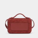 Sac À Main B-Buzz Mini 17 - Balmain - Cuir - Rouge