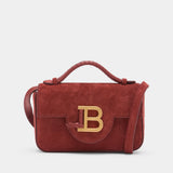Sac À Main B-Buzz Mini 17 - Balmain - Cuir - Rouge