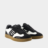 Sneakers  Swan - Balmain - Cuir - Noir