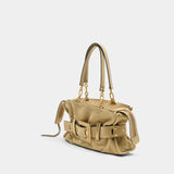 Sac Porté Épaule Anthem - Balmain - Cuir - Beige