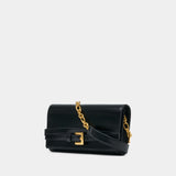Wallet On Chain Shuffle - Balmain - Cuir - Noir