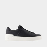 Sneakers B-Court - Balmain - Cuir - Noir