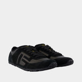 Sneakers Racer 45 - Balmain - Cuir - Noir