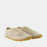 Sneakers Racer 45 - Balmain - Coton - Beige