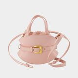 Sac À Main Shuffle Mini - Balmain - Cuir - Rose