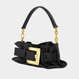 Sac Porté Épaule Anthem Mini - Balmain - Cuir - Noir