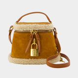 Sac À Main Pulse Vanity - Balmain - Cuir - Kaki