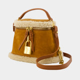 Sac À Main Pulse Vanity - Balmain - Cuir - Kaki