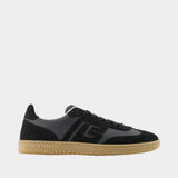 Sneakers Swan - Balmain - Cuir - Noir