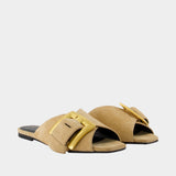 Sandales Anthem - Balmain - Cuir - Marron