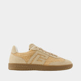 Sneakers Swan - Balmain - Cuir - Beige