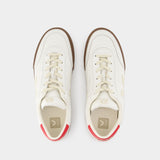 Sneakers Panenka - Veja - Cuir - Blanc